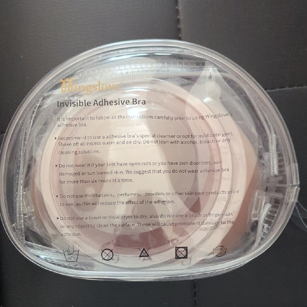 Wingslove Invisible Adhesive Bras - Nude Size C